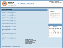 Tablet Screenshot of campus.iri.edu.ar